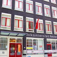 Volksuniversiteit Amsterdam, Rapenburgerstraat 73, 1011 VK Amsterdam gebouw